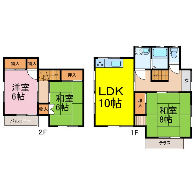 ひなたの家の物件間取画像