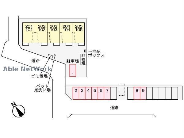 メゾン・ラフォーレの物件外観写真
