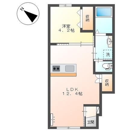 仮）羽生市西スターテラスⅡ　Lの物件間取画像