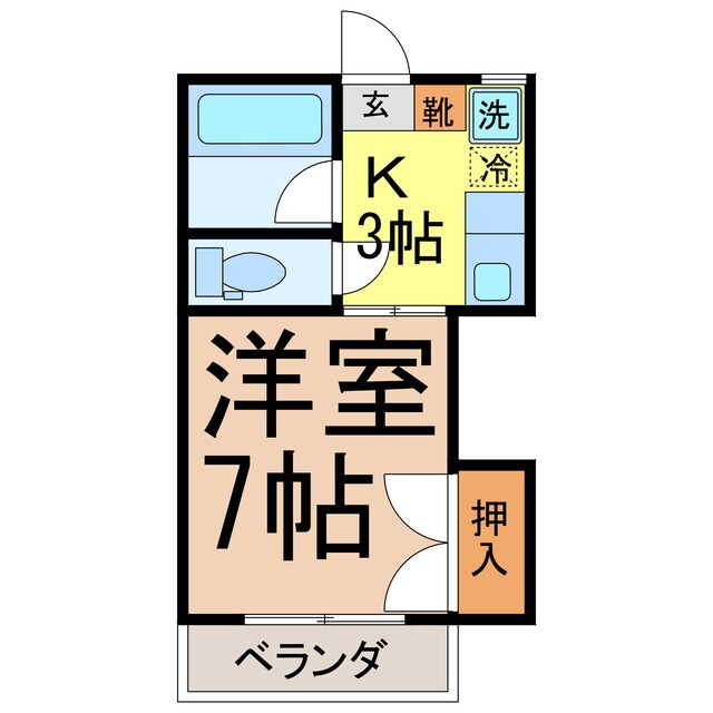 物件間取画像