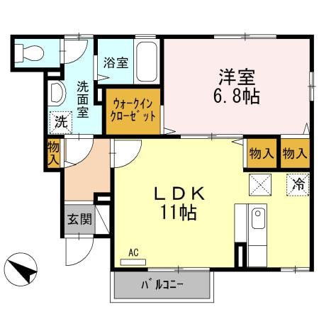 プレミールコートの物件間取画像