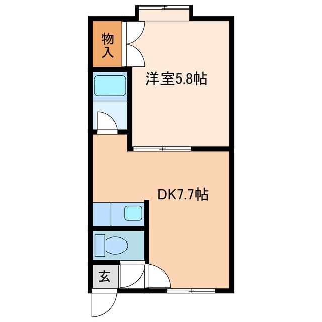 アスペン音羽の物件間取画像