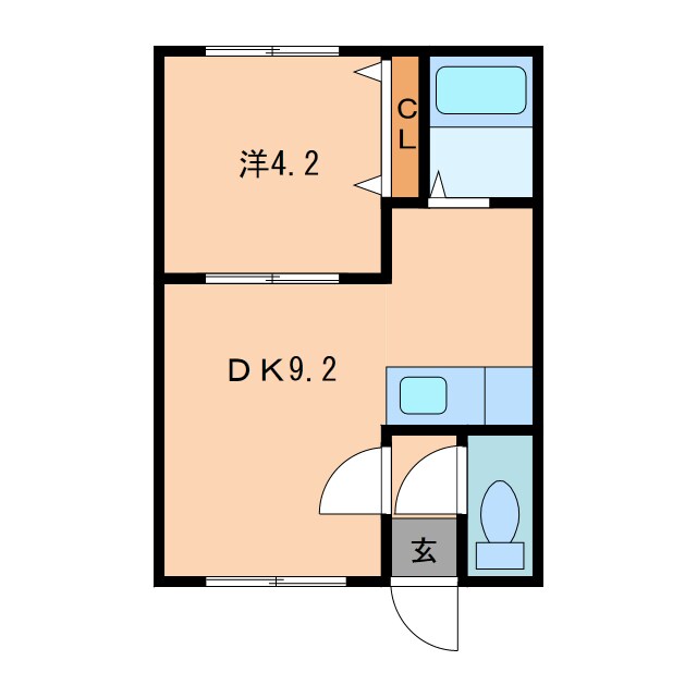 エトワールのぞみM棟の物件間取画像