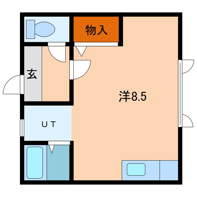 コーポふじ久の物件間取画像