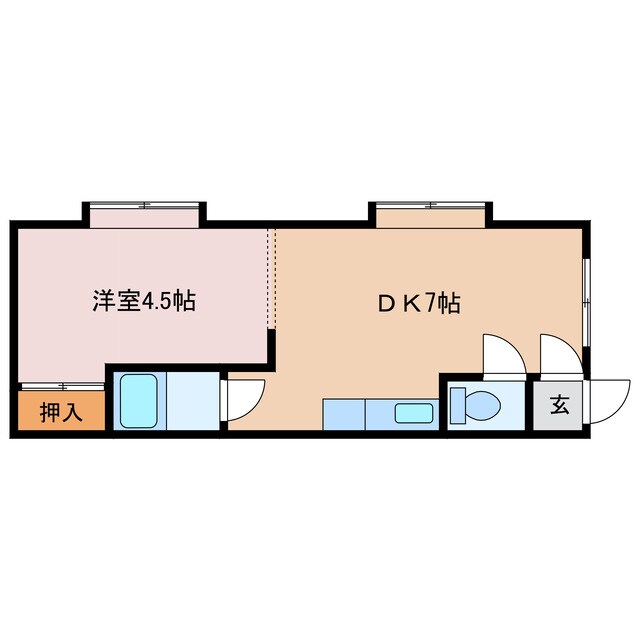 サンパーク泉の物件間取画像