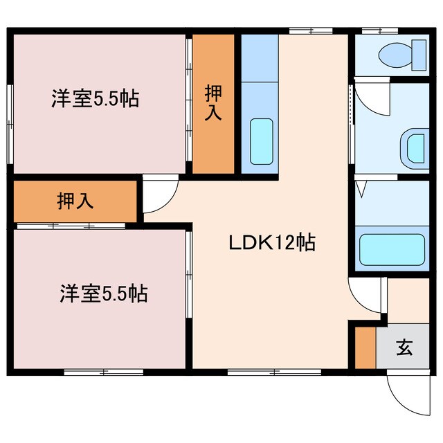 ハイツ丹羽の物件間取画像