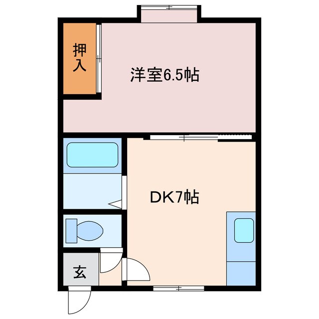 マイスター見山の物件間取画像