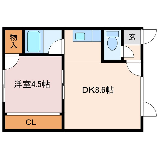 オリエンタルパレスの物件間取画像