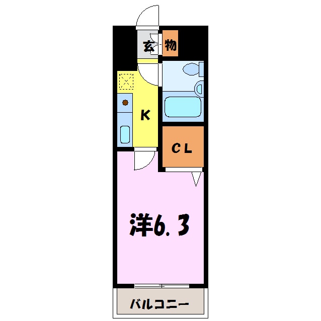 物件間取画像