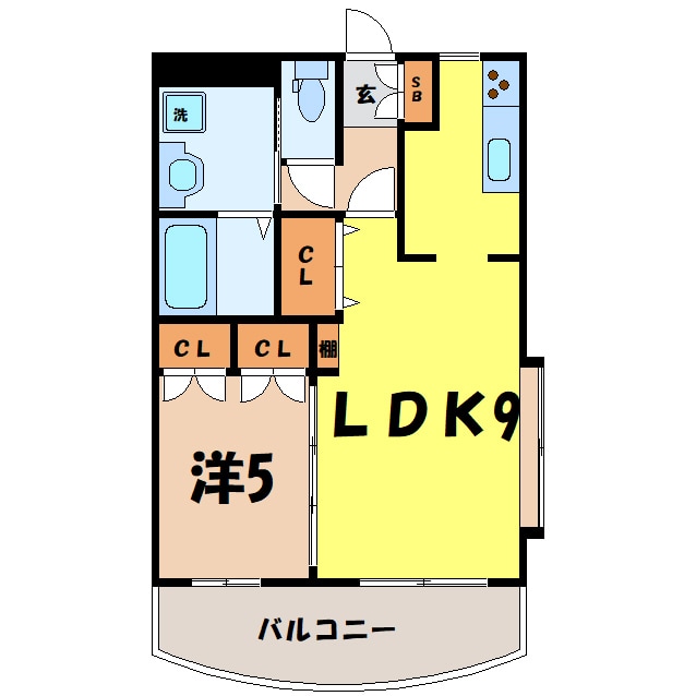 エスプリ（深谷市菅沼）の物件間取画像