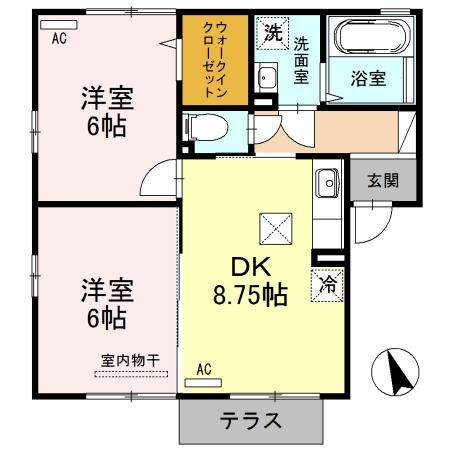 トスカーナ（深谷市上柴町西）の物件間取画像