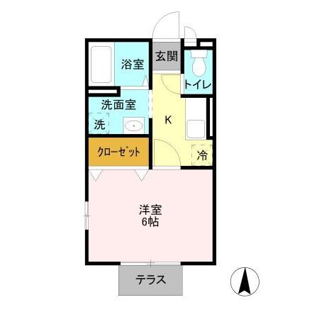 レジデンス大内（熊谷市妻沼）の物件間取画像