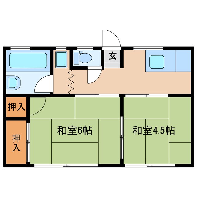 ドミトリー別府（熊谷市別府）の物件間取画像