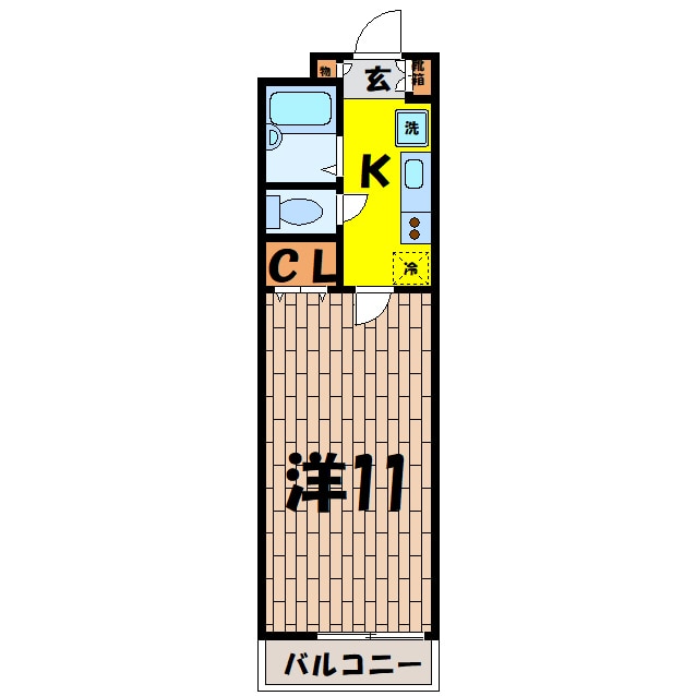 シティテラス籠原（熊谷市籠原南）の物件間取画像