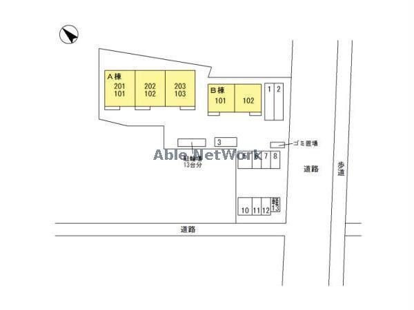 シンセリーテ　Ⅰ（熊谷市新堀）の物件外観写真