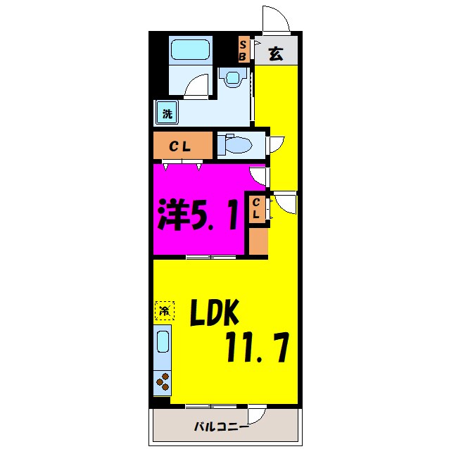 APL Ⅲ（（アルムプレミアムリビング Ⅲ）の物件間取画像