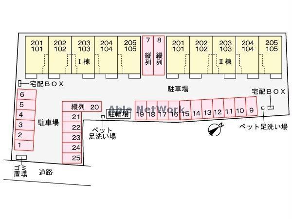 プラーム岡部　Ⅰ/Ⅱ（深谷市普済寺）の物件内観写真