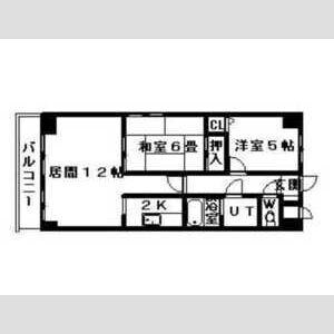 マイン中島公園の物件間取画像