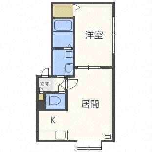 プレシャスコート百合が原の物件間取画像