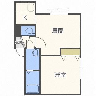 ディエーチ曙の物件間取画像