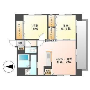 モルティーニ山鼻の物件間取画像