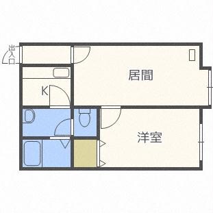 ゴールドリバーの物件間取画像