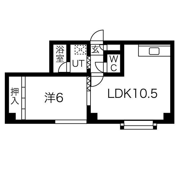 エスペランスの物件間取画像