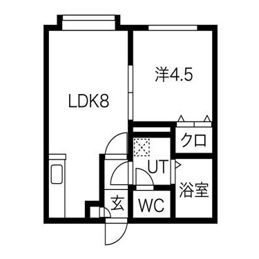 プラッツ５１の物件間取画像