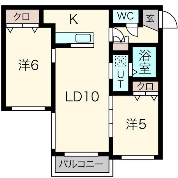 アルシオーネS12の物件間取画像