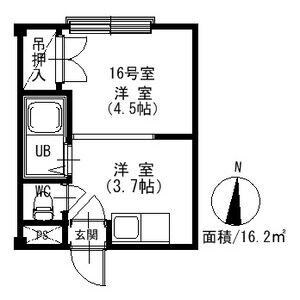 ロイヤルパーク8・12の物件間取画像