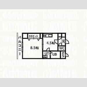 ジュマ旭ヶ丘の物件間取画像