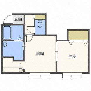 プリマヴェーラ（水車町）の物件間取画像