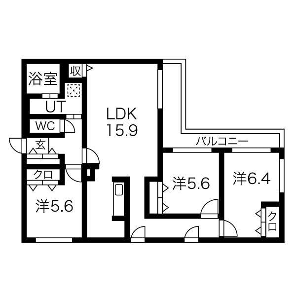 ZABO　HILLS　YAMAHANAの物件間取画像