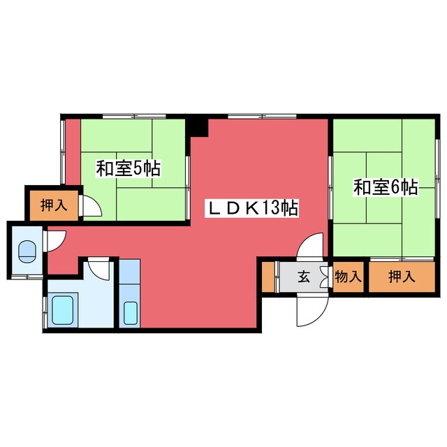 マンション和幸の物件間取画像