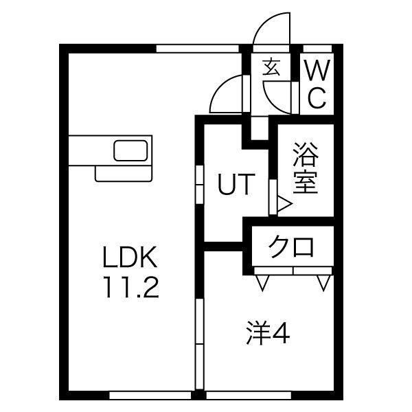 マンション鈴蘭の物件間取画像