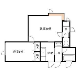 K・Tハイツの物件間取画像