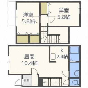 ガーデンヒルズ美咲野の物件間取画像