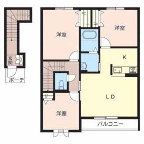 シャーメゾン御立東の物件間取画像