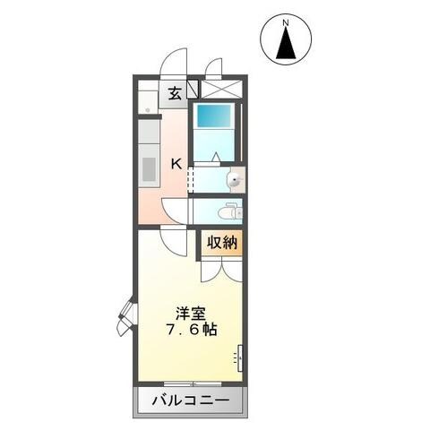 ベネッセ・黒川の物件間取画像