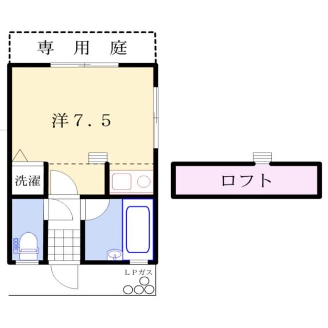 Mハイツ城北の物件間取画像