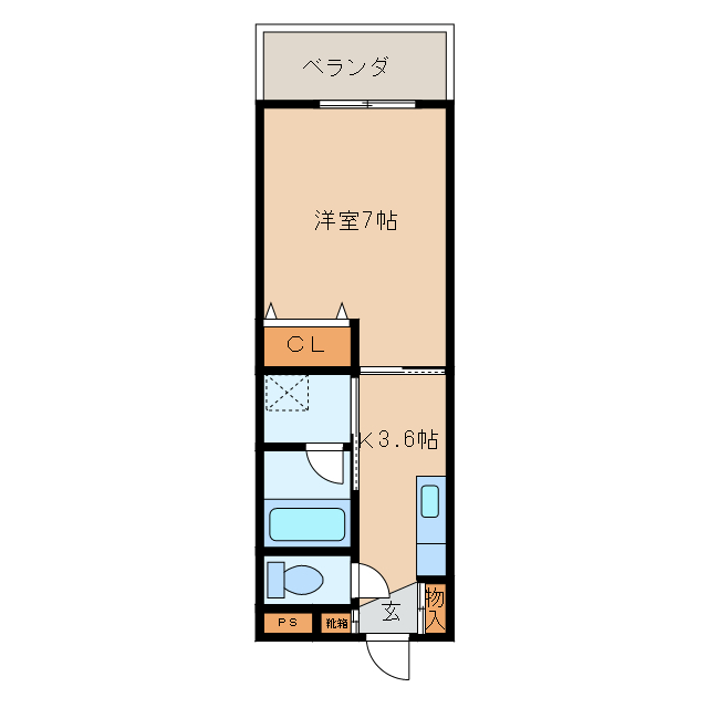 物件間取画像