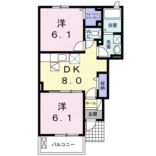 ツリー　フォレストの物件間取画像