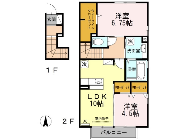 グレイス　セゾンの物件間取画像