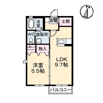 メゾン　ド　葉月の物件間取画像