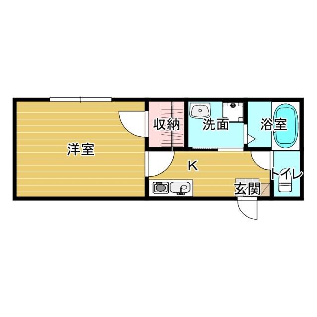 メイプル東須恵の物件間取画像