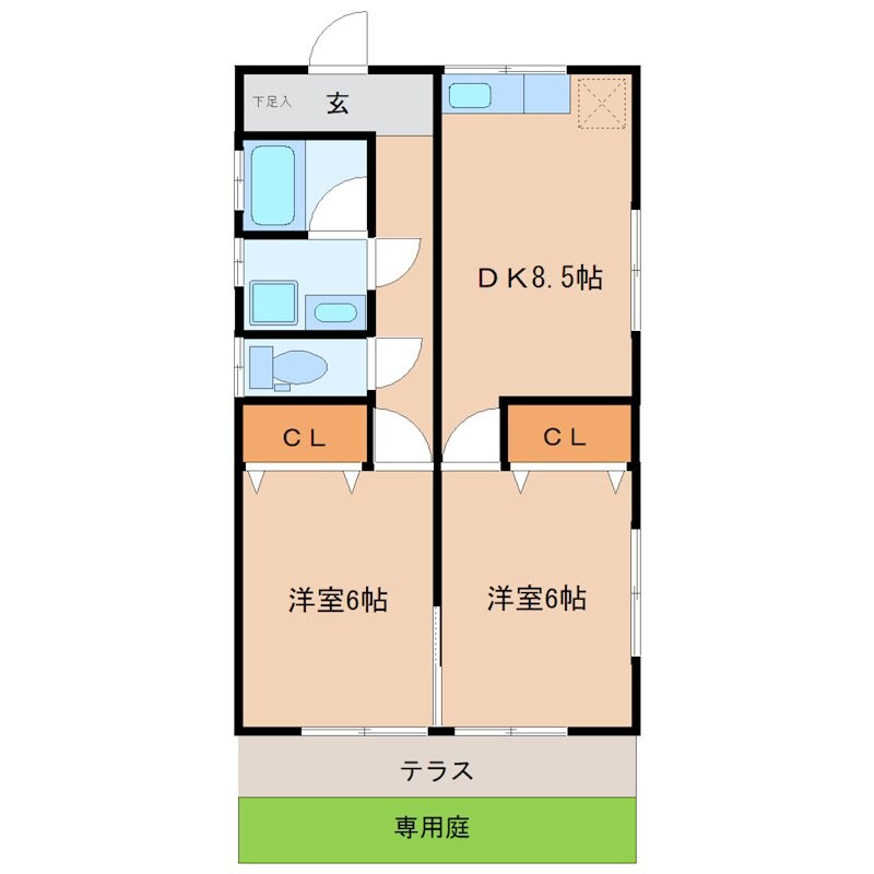 Ｔ－ｈｏｕｓｅの物件間取画像