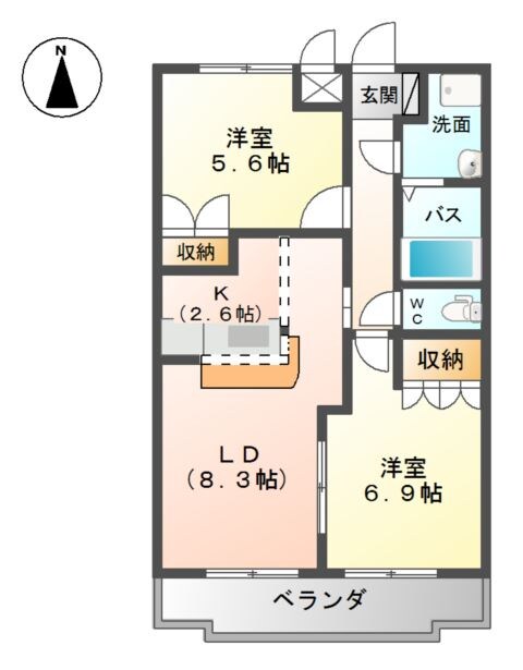 サンクチュアリ　IIIの物件間取画像