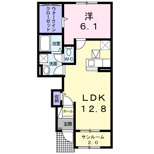 アルテ　コンフォルトの物件間取画像