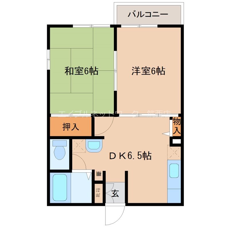 コージーコートの物件間取画像