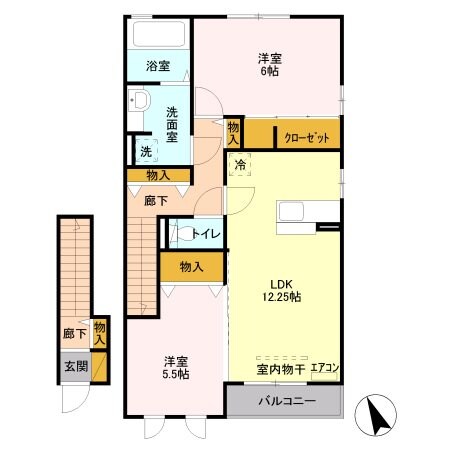 コネクタスの物件間取画像